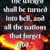 Set on fire of hell