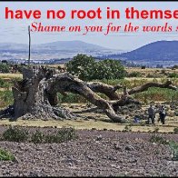 No root in themselves