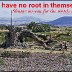 No root in themselves