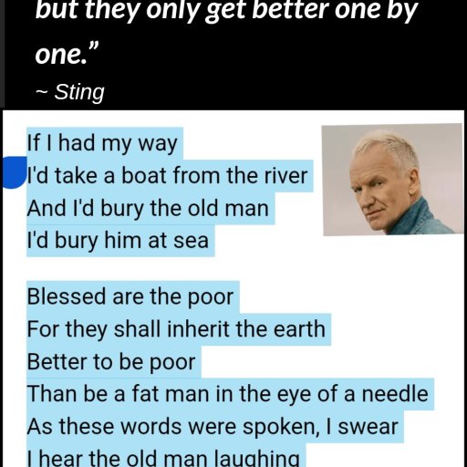 Face of a sinner hands of a priest