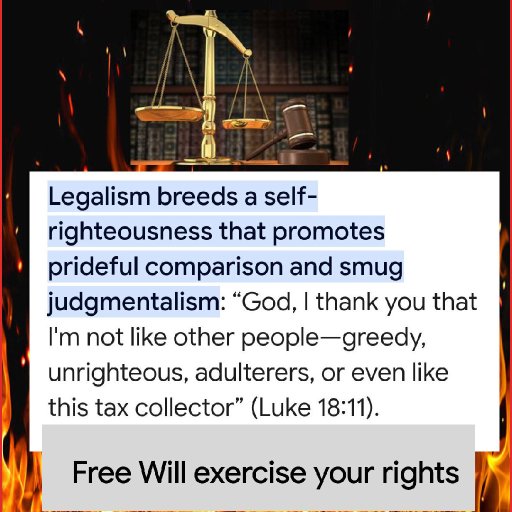 Legalist but no law