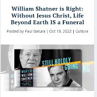 Life is funeral without Christ