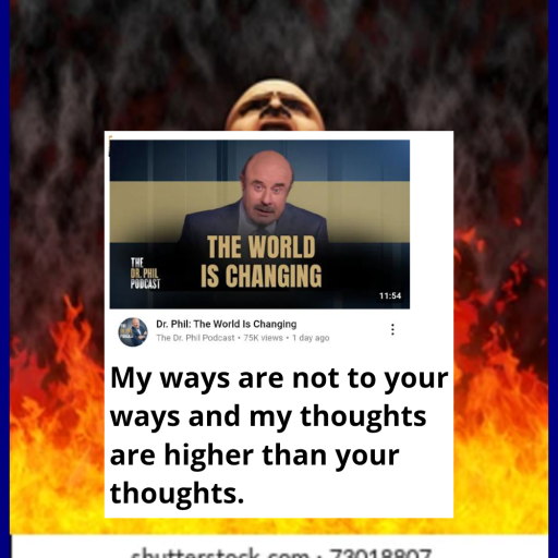 My thoughts and ways are not yours