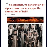serpents, ye generation of viper