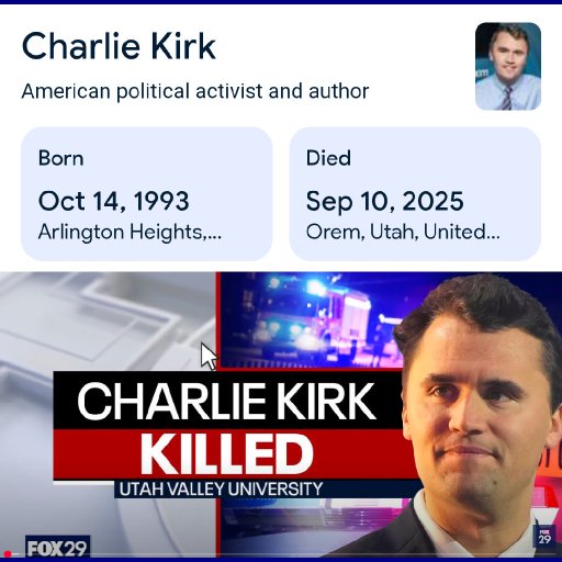 Charlie Kirk tragedy