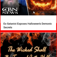 Celebration of devils and death