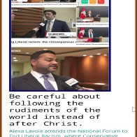 Infiltration by tyrannical ideologies