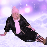 Lisacarriemarie winter pic lavendar