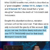 Disrespect God face death