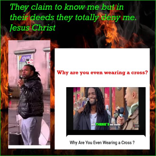 Wearing cross symbol? Religious/lost.