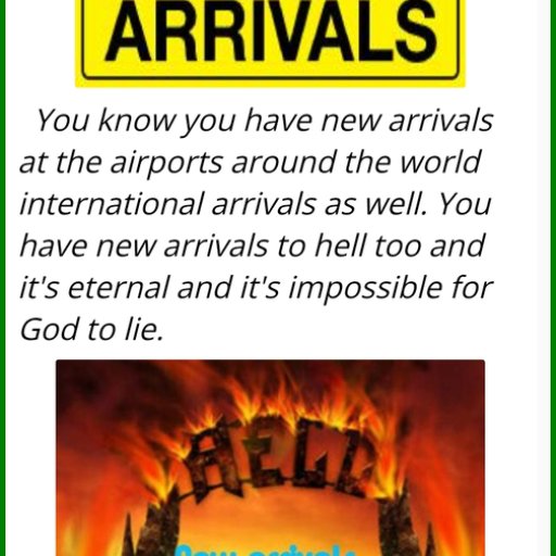 New arrivals in hell and heaven
