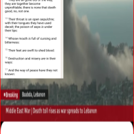 divine caution neglect of peace