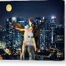 trans-alien-norman-brule-canvas-print