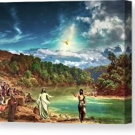 john-baptizes-jesus-norman-brule-canvas-print