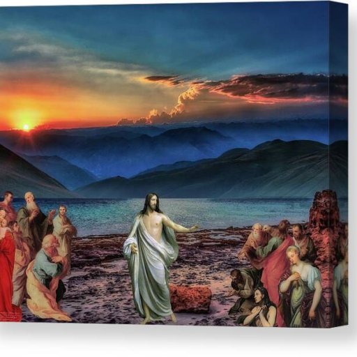 he-is-risen-norman-brule-canvas-print
