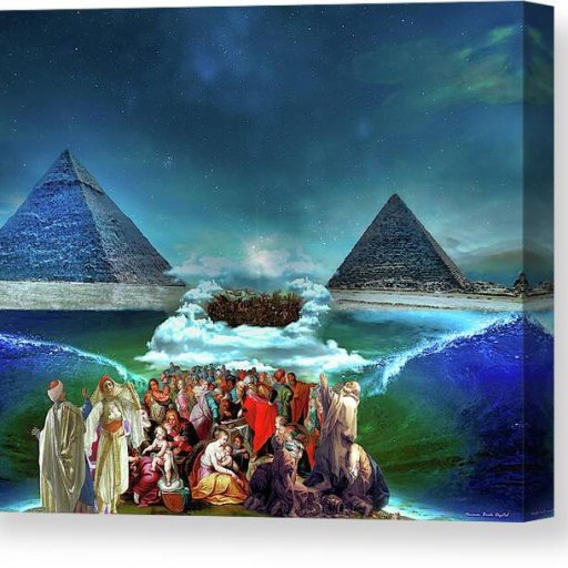 escape-from-egypt-norman-brule-canvas-print