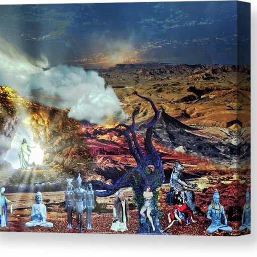 one-god-norman-brule-canvas-print