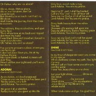 Clay CD With Lyrics