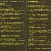 Clay CD With Lyrics