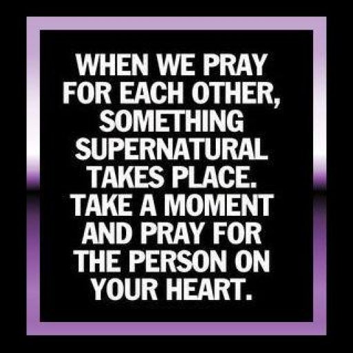 Pray for Each other