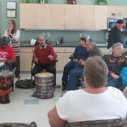 Howard County Senior Drum Circle 006