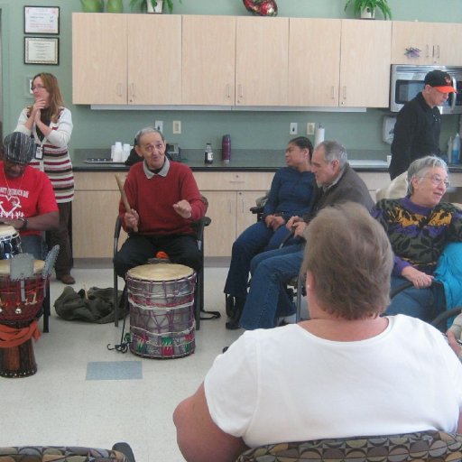 Howard County Senior Drum Circle 006
