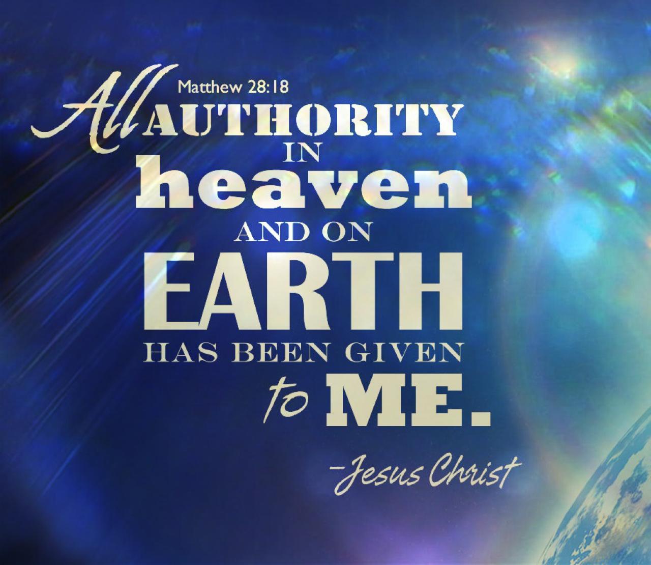 Matthew 28 18 Free Bible Verse Desktop Wallpapers - Gallery - Karen Showell  | indiegospel.net