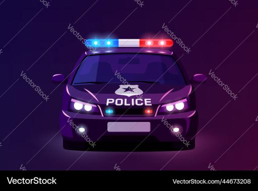 iconofpolicecarwithredblueflashinglightsvector44673208.jpg
