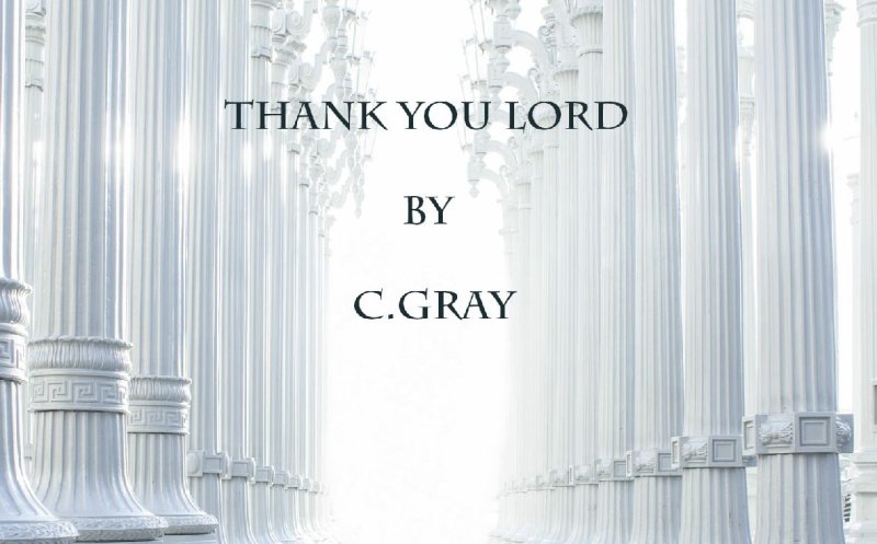 Thank You Lord 