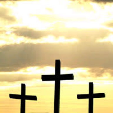 Cross Made Out Of Wood