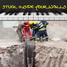 Stuck inside four walls