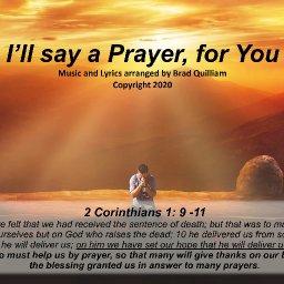 I'll Say a Prayer for You