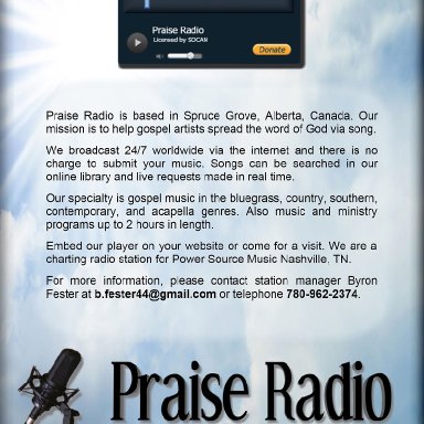 Byrons Gospel Program - Hosted by Byron Fester.
