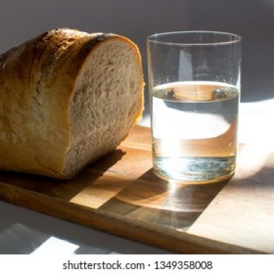 Bread and water alone