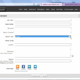 Account Types and How to Sign-up or Log-in